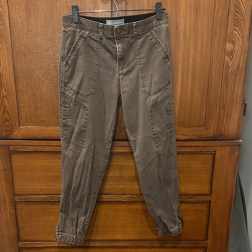 Wit & Wisdom Tan Cargo Pants